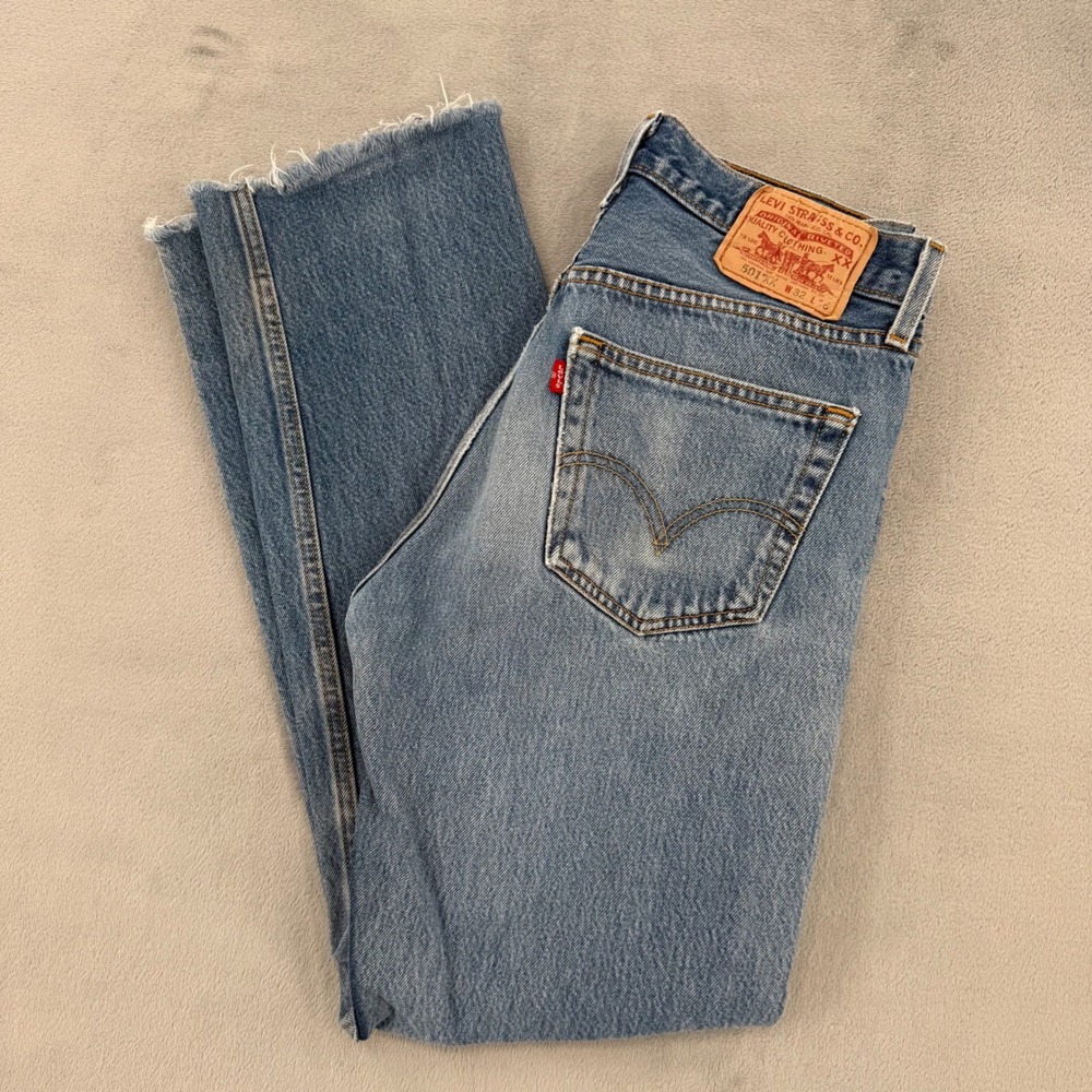 Vintage Levis 501 XX Jeans Mens 32x36* Original Fit Button Fly Straight Leg 90s